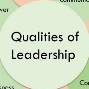 Qualities of a leader