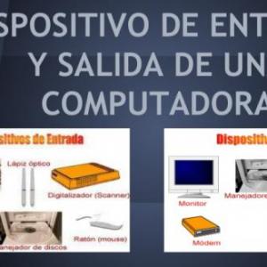 Dispositivos de entrada y de salida
