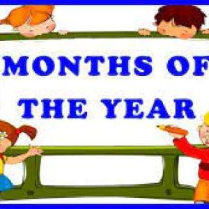 Months of the year 