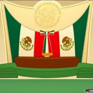 Imagen de portada del videojuego educativo: Estructura del Estado Mexicano, de la temática Política
