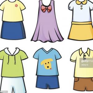 Clothing vocabulary 