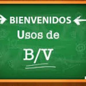 JUGANDO CON LOS USOS DE LA "B" Y "V"