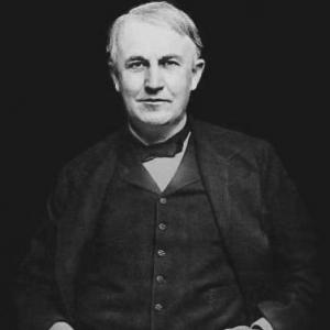 La vida de Thomas Alva Edison