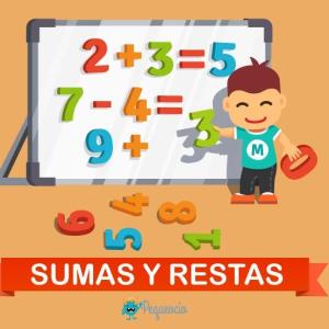 SUMAS Y RESTAS