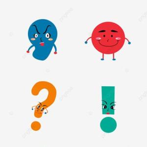 SIGNOS DE PUNTUACIÓN, EXCLAMACIÓN E INTERROGACIÓN