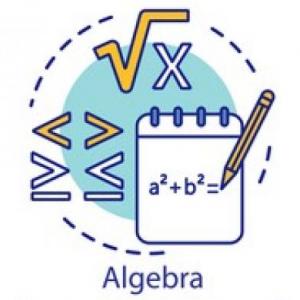 Imagen de portada del videojuego educativo: Lenguaje algebraico, de la temática Matemáticas