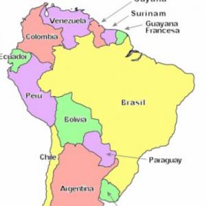 Paises de Suramérica