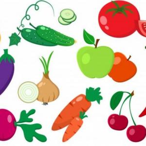 Frutas y verduras 