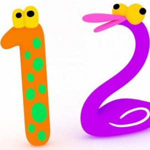 Los Números del 1 al 6