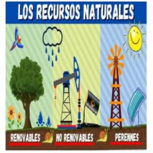 Imagen de portada del videojuego educativo: Recursos Naturales., de la temática Ciencias