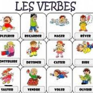 Portada del juego verbes en francais – Idiomas