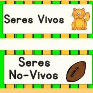 Seres vivos y no vivos