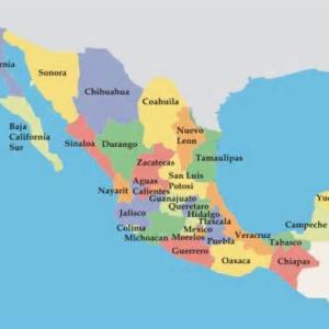 Identificando Estados de la República Mexicana