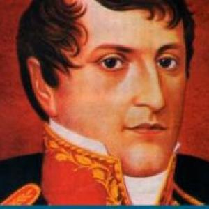 Imagen de portada del videojuego educativo: Trivia de Manuel Belgrano, de la temática Historia
