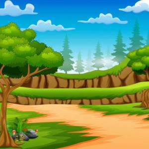 Imagen de portada del videojuego educativo: JUGUEMOS CON LOS CUENTOS, de la temática Literatura