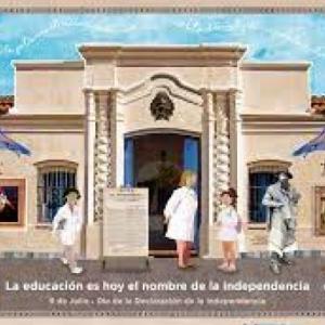 Imagen de portada del videojuego educativo: 9 de julio Día de la Independencia, de la temática Historia