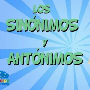 Sinónimos y Antónimos