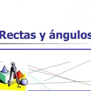 angulos y rectas