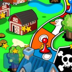 Imagen de portada del videojuego educativo: El juego de la Oca niñ@s tercero, de la temática Humanidades