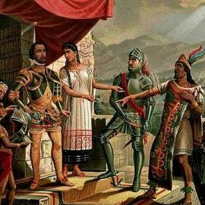 Imagen de portada del videojuego educativo: Conquista de Tenochtitlan, de la temática Historia