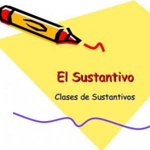 Sustantivos