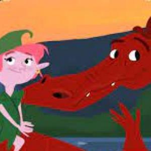 Imagen de portada del videojuego educativo: El dragón de Aguazul, de la temática Literatura