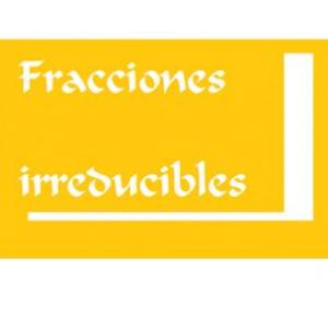Imagen de portada del videojuego educativo: Trivia fracciones irreducible, de la temática Matemáticas