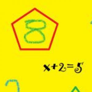 Imagen de portada del videojuego educativo: Resolución de ecuaciones de 1º grado sencillas, de la temática Matemáticas