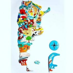Imagen de portada del videojuego educativo: Conociendo nuestro país, de la temática Geografía