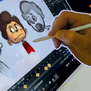 Imagen de portada del videojuego educativo: Animacion Digital, de la temática Cine-TV-Teatro