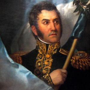 Imagen de portada del videojuego educativo: Familia y batallas de San Martín, de la temática Historia