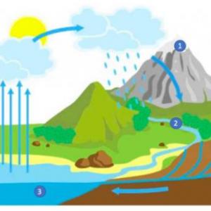 El agua, en la naturaleza