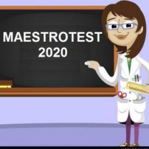Imagen de portada del videojuego educativo: MAESTROTEST 2020, de la temática Festividades