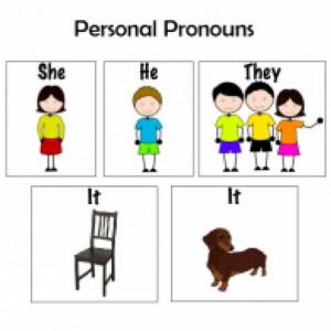 Learning Personal Pronouns