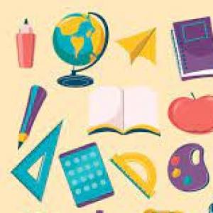 PARTES DE LA COMPUTADORA Y UTILES ESCOLARES