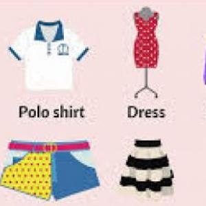 TYPES OF CLOTHES