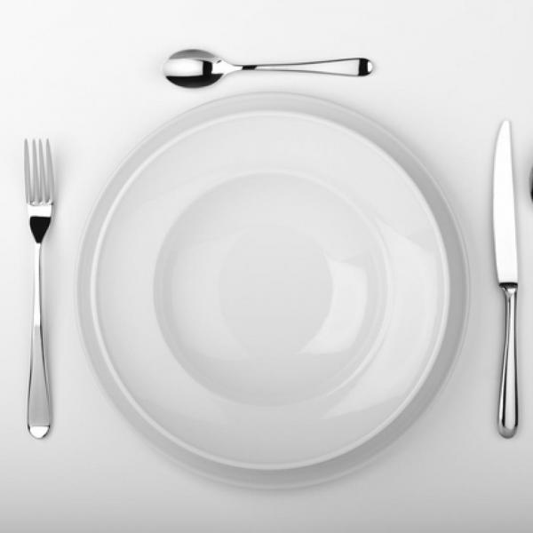 Utensillios para el almuerzo
