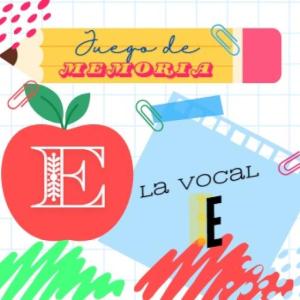 Memoria de la vocal E