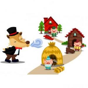 THREE LITTLE PIGS