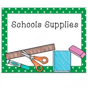 SCHOOL SUPPLIES