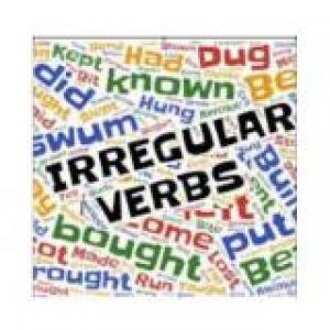 Imagen de portada del videojuego educativo: Past Simple: Irregular Verbs, de la temática Idiomas