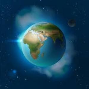 Imagen de portada del videojuego educativo: La Tierra, de la temática Astronomía