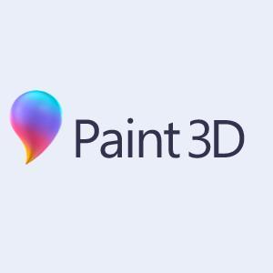 Imagen de portada del videojuego educativo: Paint 3D, de la temática Informática
