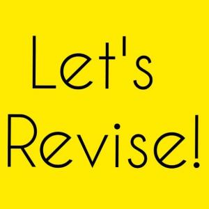 Revision for the 1st Term Test