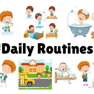 Portada del juego Daily routine Verbs – Idiomas