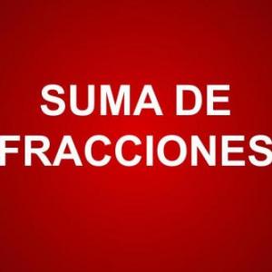 Suma de fracciones