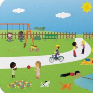 MEMORY GAME! park toys and food!