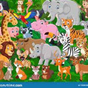 Imagen de portada del videojuego educativo: LOS ANIMALES, de la temática Ciencias