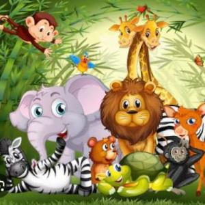 LOS ANIMALES DE LA SELVA