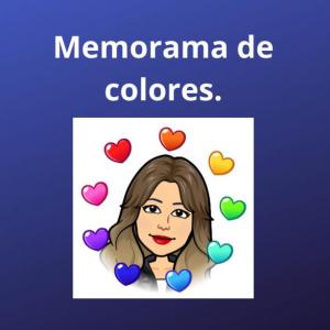 Memorama de colores.